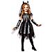 Costume Sposa Demone Scheletro Bambina - Taglia: 5 - 7 Anni (128 Cm)  - Foto miniatura 1
