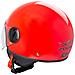 Casco Jet Demi Urban Moto Omologato Ece 22 Visiera Avio Sferica Sonicmoto Rosso S - Foto miniatura 2