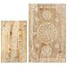 Set Tavolini Da Salotto 2 Pz In Legno Massello Di Mango - Foto miniatura 3