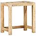 Set Tavolini Da Salotto 2 Pz In Legno Massello Di Mango - Foto miniatura 4