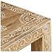 Set Tavolini Da Salotto 2 Pz In Legno Massello Di Mango - Foto miniatura 5