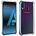 Cover Samsung Galaxy A40 Silicone Flessibile Angoli Bumper Trasparente - Foto miniatura 1