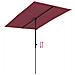 Ombrellone da Giardino con Palo in Alluminio 2x1,5 m Bordò - Foto miniatura 8