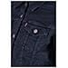 Giubbotto Trucker Donna In Denim Nero - Foto miniatura 4