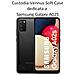Custodia Tpu Silicone Lite Cover Soft-case Per Samsung Galaxy A02 A022 Light Pink - Foto miniatura 2