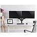 Supporto da Tavolo 650133 Su Scrivania per Doppio Monitor da 17"-32" Colore Nero - Foto miniatura 6