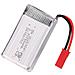 3 Pezzi Batteria Lipo Ricaricabile (3.7v 750mah) Per Rc Droni Quadricotteri Mjx X300c X400 X800 - Foto miniatura 3