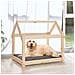 Cuccia per Cani 81x60x70 cm in Legno Massello di Pino - Foto miniatura 3