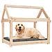 Cuccia per Cani 81x60x70 cm in Legno Massello di Pino - Foto miniatura 5
