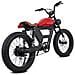 El Camino - Nero E Rosso - 250w / 11ah - Bicicletta Elettrica Retrò - Fat Bike Elettrica Vintage - Foto miniatura 3