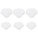 Protezioni Tallone Autoadesive /toppe Di Riparazione Per Scarpe 12 Pz White - Foto miniatura 6