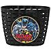 Cestino Portaoggetti Ciclo Bambino Batman Nero Giallo Supereroi Uomo Pipistrello Dc Comics - Foto miniatura 1