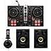 Kit MK2 Controller DJ DJLearning con 2 Canali Pote USB Colore Nero - Foto miniatura 1