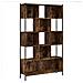 Libreria Rovere Fumo 102x28x172 Cm In Legno Multistrato - Foto miniatura 2