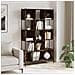 Libreria Rovere Fumo 102x28x172 Cm In Legno Multistrato - Foto miniatura 3