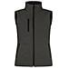 Padded Softshell Vest Ladies Grigio Fumo S - Foto miniatura 1