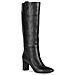 Pheby 80 Boots Stivali Pelle Di Mucca Scarpe Donna Nero Eu 37, D16qpd 00085 C9999 - Foto miniatura 1