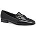 Black Casual Closed Loafers Mocassino Pelle Scarpe Donna Nero Eu 36, 1-24217-42 001 - Foto miniatura 1