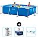 Piscina Fuori Terra - Rettangolo - 300x200x75 Cm - Blu - Include Accessori Coordinati Cb78 - Foto miniatura 1