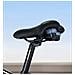 Sella Colorata Comfort Per Bicicletta - Essenziale Per Il Ciclismo Ricreativo Black - Foto miniatura 4