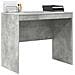 Scrivania per computer Grigio cemento Pannello MDF 90 x 50 x 76 cm - Foto miniatura 3