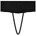Mobile con Cassetti  Nero Rovere 60x35x70 cm Legno Ingenerizzato - Foto miniatura 9