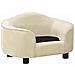 Divano per Cani Crema 67x47x36 cm in Peluche - Foto miniatura 2