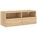 Mobile TV a Parete Rovere Sonoma 80x30x30 cm Legno Multistrato - Foto miniatura 1