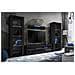 Komodee, Set di mobili porta TV Tivoli Grande RTV, Nero, Senza LED, Larghezza 250 cm x Altezza 159 cm x Profondità 35 cm, Per soggiorno, Camera da letto - Foto miniatura 2