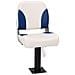 Set Sedile per Barca Pieghevole 2pz Blu e Bianco 41x36x48 cm - Foto miniatura 1
