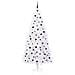 Albero di Natale artificiale Bianco 240 cm PVC e Acciaio - Foto miniatura 3