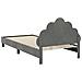 Struttura letto bambini con testata Grigio scuro 90 x 190 cm - Foto miniatura 7