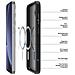 Cover per Galaxy S25 - TPU+PC, Nero - Foto miniatura 2