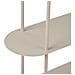 Libreria Rieti Asimmetrica A 5 Ripiani In Metallo Sabbia 118×31×139 Cm - Foto miniatura 3