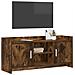 Mobile TV 102 x 33 x 47 cm Rovere Fumo Legno ingegnerizzato - Foto miniatura 2