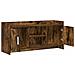 Mobile TV 102 x 33 x 47 cm Rovere Fumo Legno ingegnerizzato - Foto miniatura 3