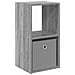 Comodino Grigio Sonoma 30,5 x 27 x 59,5 cm Legno multistrato - Foto miniatura 1