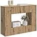 Tavolo consolle Rigato Rovere Artigianale 101 x 29 x 74 cm - Foto miniatura 3