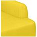 Loveseat con bottoni imbottiti Giallo Chiaro 116 x 67 x 81 cm - Foto miniatura 6