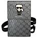 Karl Lagerfeld Ikonik Karl Monogram Patch Bag - Argento - Foto miniatura 1