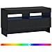 Mobile TV LED Nero Legno ingegnerizzato - Foto miniatura 3