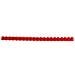 scatola 100 dorsi spirale 8mm rosso 21 anelli - Foto miniatura 4