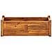 Fioriera Da Giardino In Legno Di Acacia 76x27,6x25 Cm - Foto miniatura 5