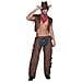 Costume Sexy Da Cowboy Per Adulto - Taglia: M - Foto miniatura 1
