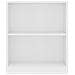 Libreria Bianca 60x24x76 cm in Legno Multistrato - Foto miniatura 2