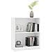 Libreria Bianca 60x24x76 cm in Legno Multistrato - Foto miniatura 3