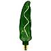 Lampadina Maxi Peperone Green Xl, Decorativa, Da Cucina, Verde In Vetro, 9 X 9 X 33 Cm, 1 X E27, 5w, 300lm, 2000k, 240v - Foto miniatura 5
