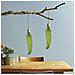 Lampadina Maxi Peperone Green Xl, Decorativa, Da Cucina, Verde In Vetro, 9 X 9 X 33 Cm, 1 X E27, 5w, 300lm, 2000k, 240v - Foto miniatura 4