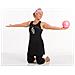 Ginnastica Standard Unlacquered Ball, Unisex, Turquoise, 300 G - Foto miniatura 2