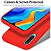Custodia Compatibile Con Huawei P30 Lite In Liquid Rosso - Coperchio Protettivo In Silicone Tpu Flessibile - Foto miniatura 7